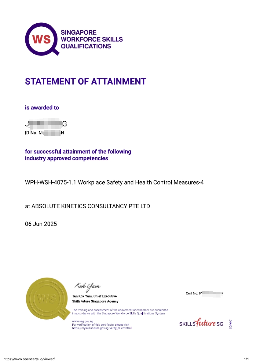 Certification 2