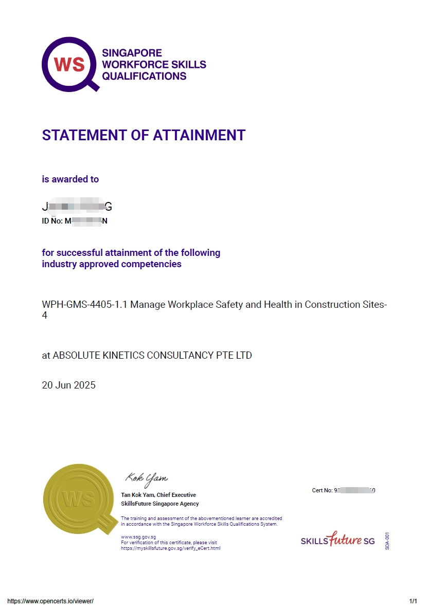 Certification 3